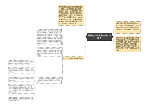 延期付款信用证的概念与特点