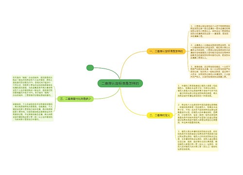 二套房认定标准是怎样的