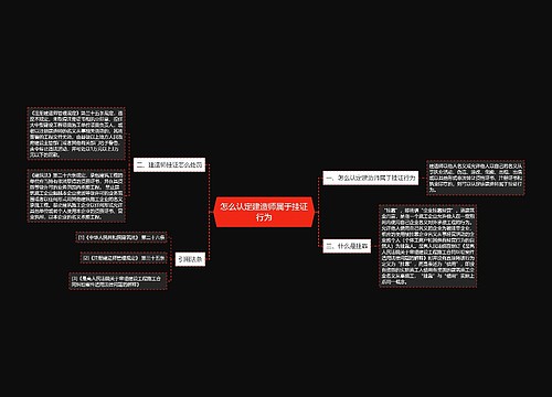 怎么认定建造师属于挂证行为