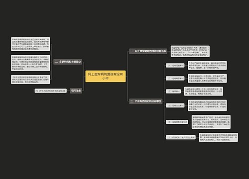 网上缴车辆购置税有没有小本