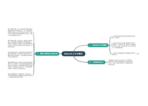 承包方的工作有哪些