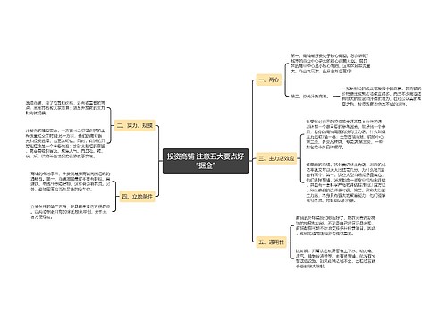 投资商铺 注意五大要点好“掘金”