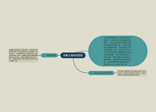 征收土地补偿项目