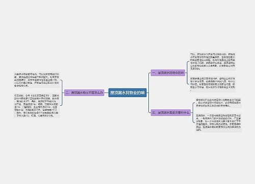 屋顶漏水找物业的嘛