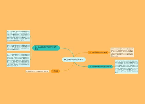 楼上漏水关物业的事吗