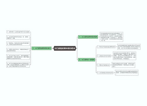 出口退税延期申报的程序