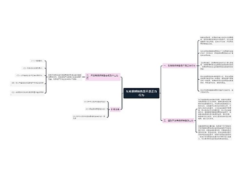 车库捆绑销售是不是正当行为思维导图