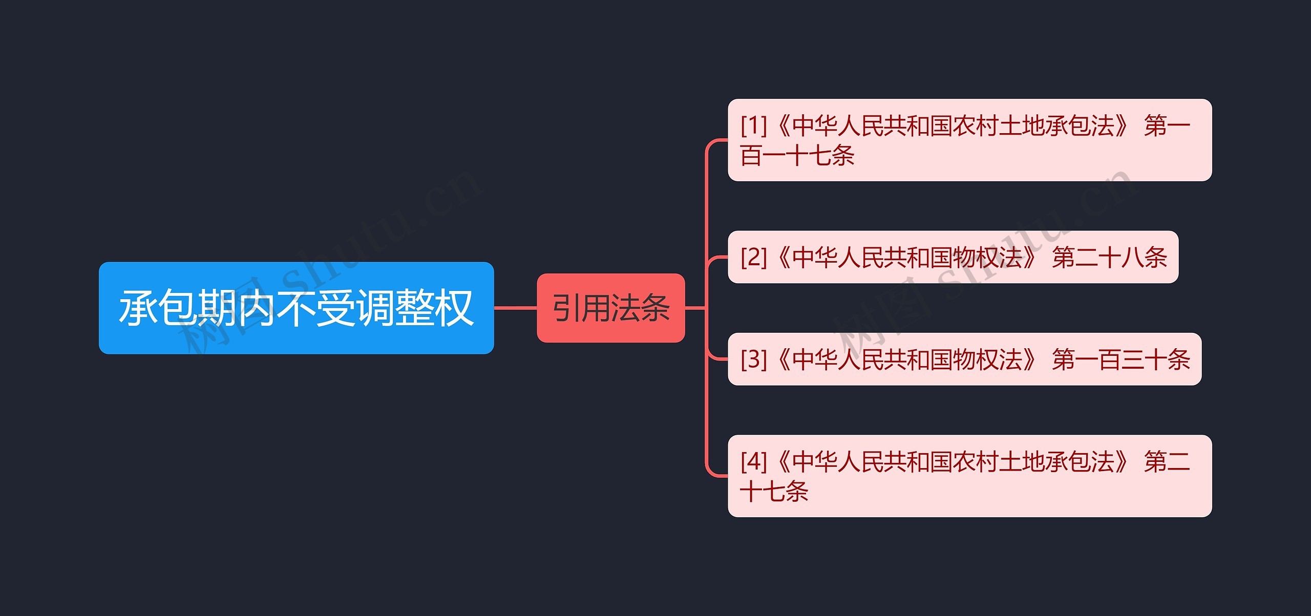 承包期内不受调整权思维导图