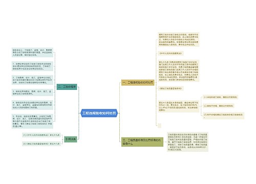 工程违规验收如何处罚