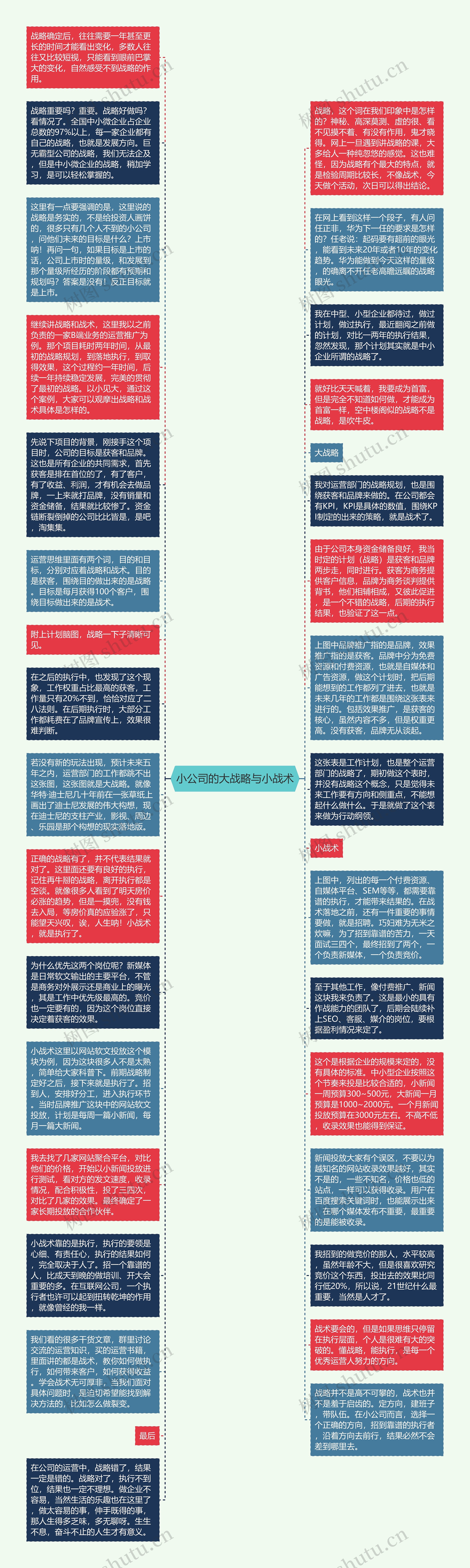 小公司的大战略与小战术