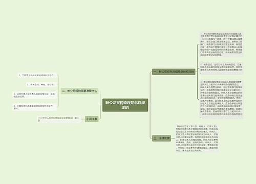 新公司报税流程是怎样规定的