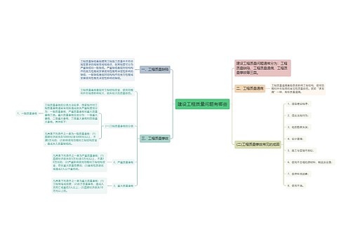 建设工程质量问题有哪些