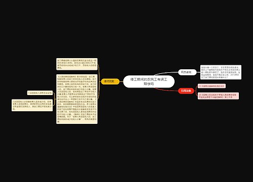 停工期间的农民工有误工赔偿吗