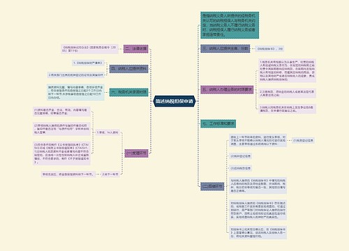 简述纳税担保申请