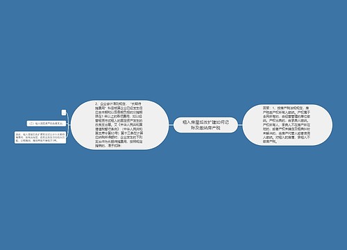 租入房屋后改扩建如何记账及缴纳房产税