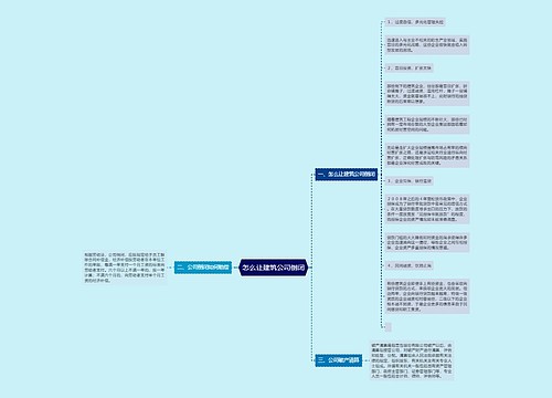 怎么让建筑公司倒闭