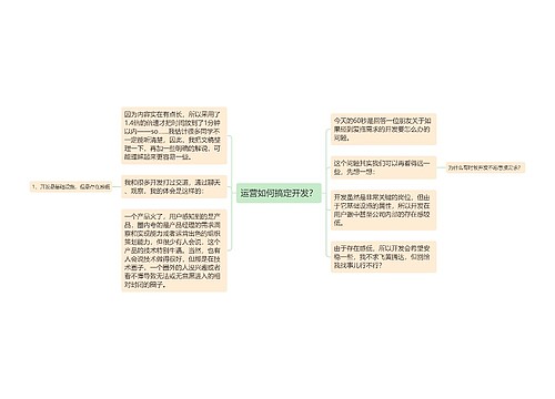 运营如何搞定开发？