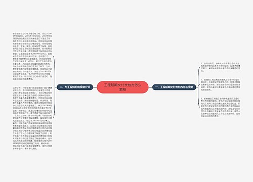 工程延期交付发包方怎么索赔