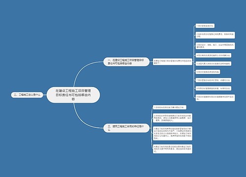 在建设工程施工项目管理目标责任书可包括哪些内容