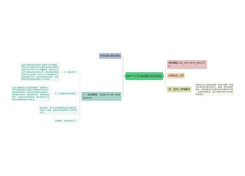 年产10万吨顺酐项目招标