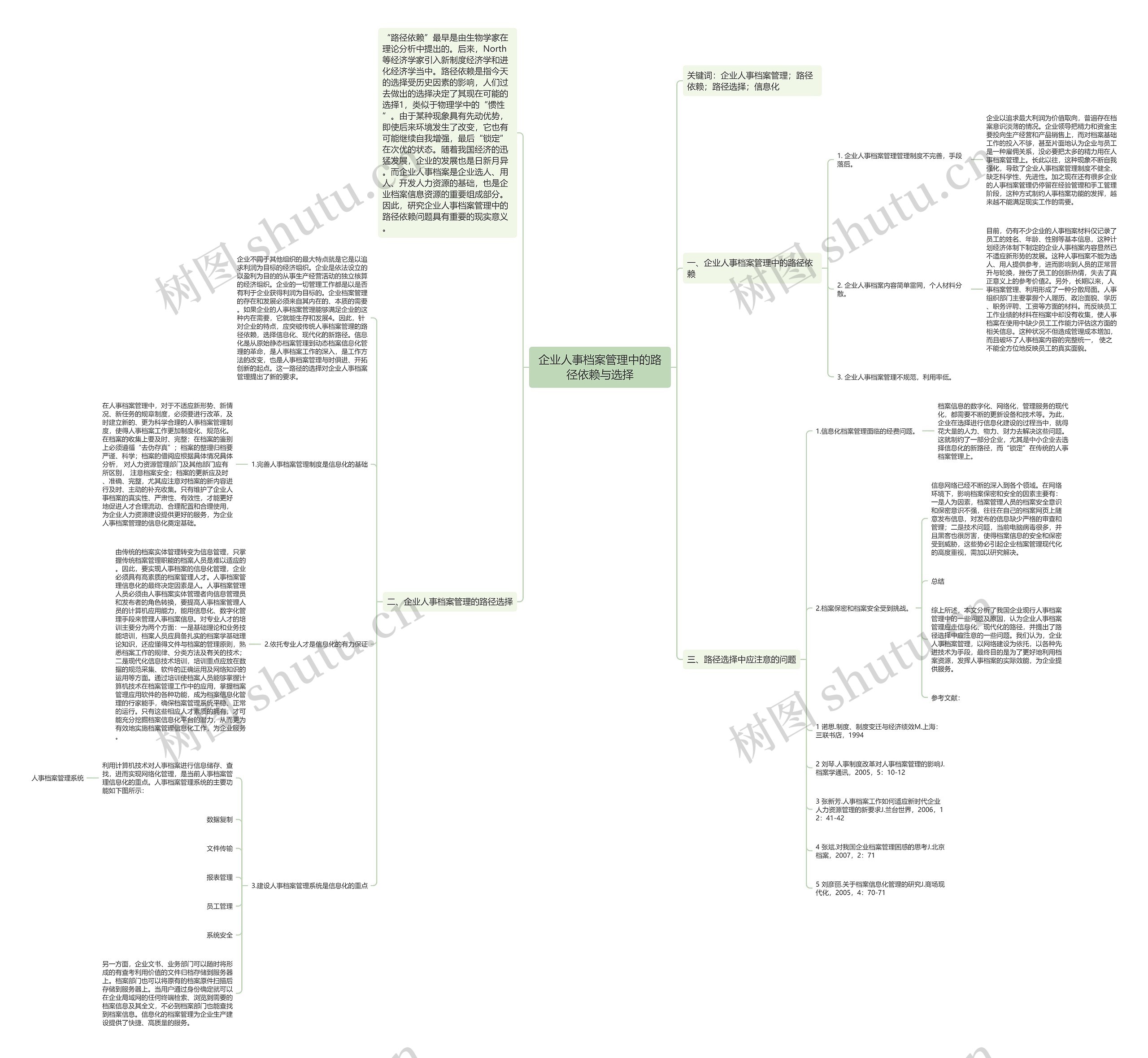 企业人事档案管理中的路径依赖与选择 企业人事档案管理中的路径依赖与选择