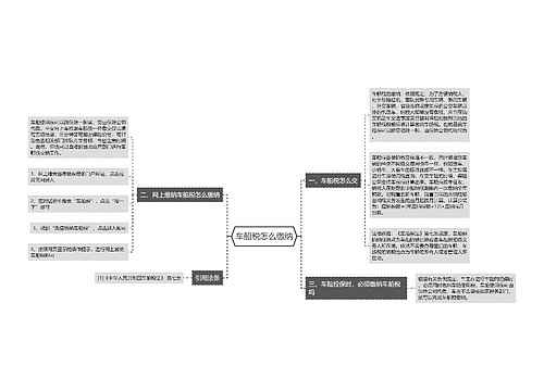 车船税怎么缴纳