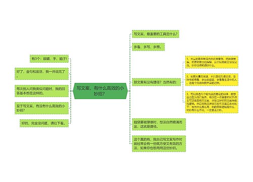 写文案，有什么高效的小妙招？