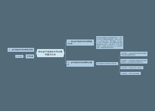 帮助虚开增值税专用发票罪量刑标准