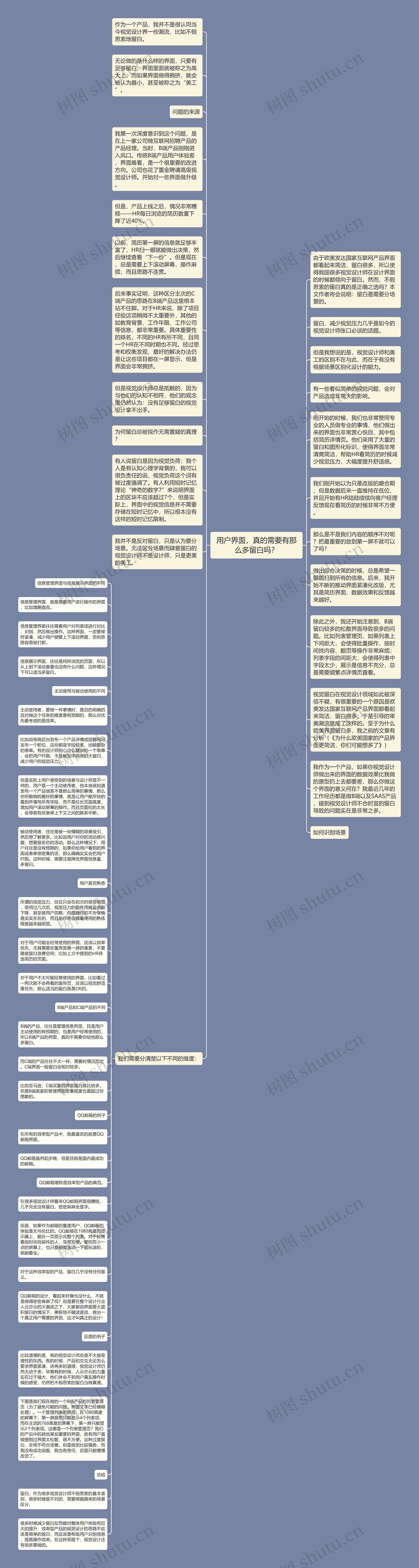 用户界面，真的需要有那么多留白吗？