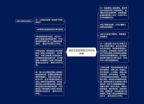 建设工程监理的工作方法讲解