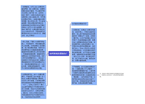 如何查询发票真伪？