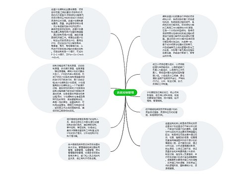 进度控制管理