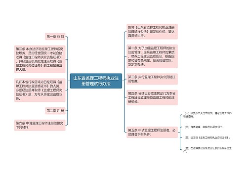 山东省监理工程师执业注册管理试行办法