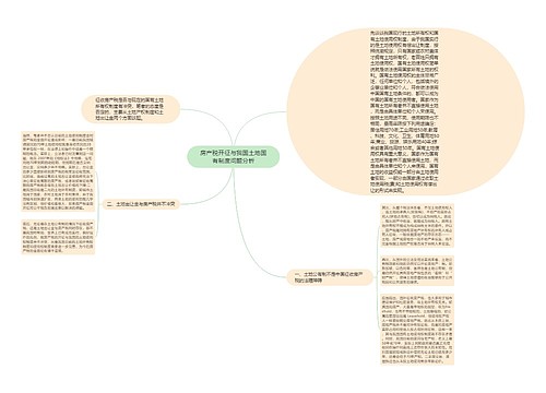 房产税开征与我国土地国有制度问题分析