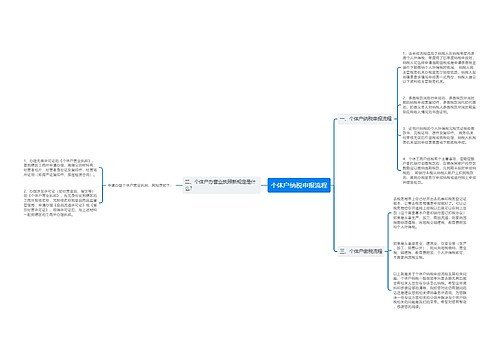 个体户纳税申报流程