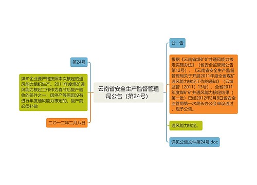 云南省安全生产监督管理局公告（第24号）
