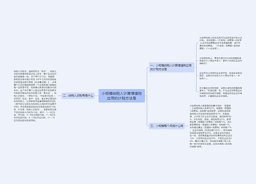 小规模纳税人计算增值税应用的计税方法是