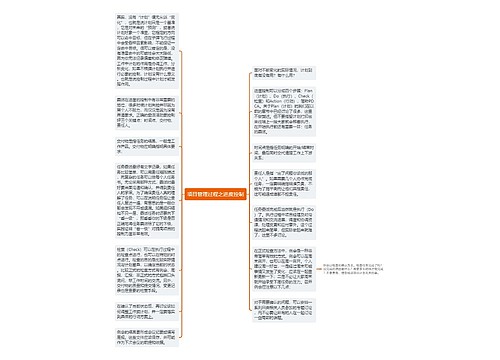 项目管理过程之进度控制