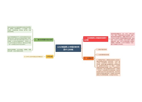 山东地税网上申报的时间是什么时候