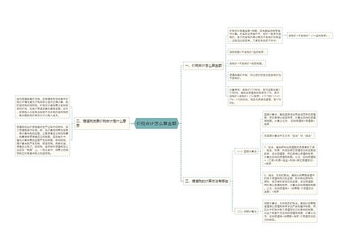 价税合计怎么算金额