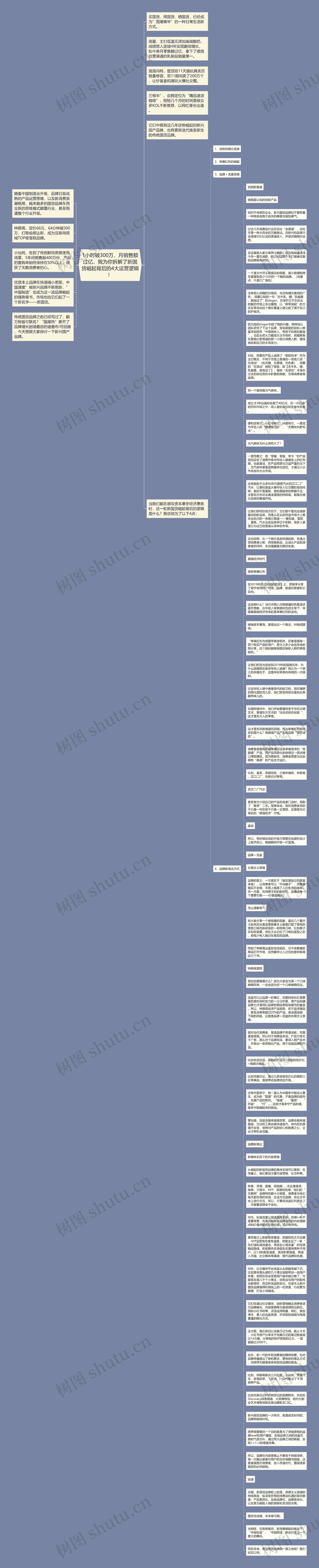 1小时破300万、月销售额过亿,我为你拆解了新国货崛起背后的4大运营逻辑!思维导图高清图 1小时破300万、月销售额过亿,我为你拆解了新国货崛起背后的4大运营逻辑!思维导图