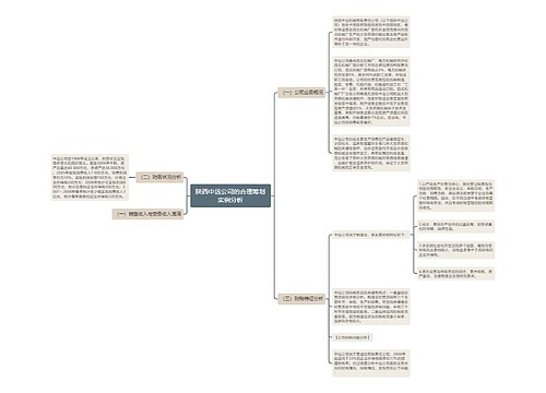 陕西中远公司的合理筹划实例分析