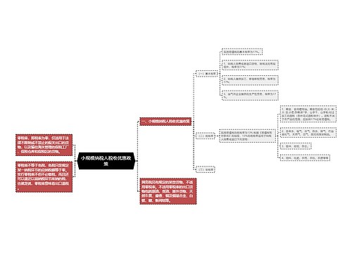 小规模纳税人税收优惠政策