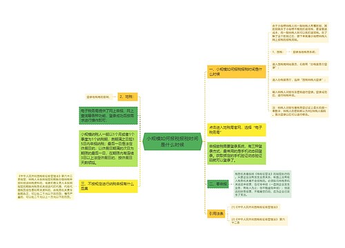 小规模如何报税报税时间是什么时候