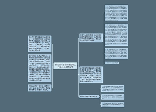 我国造价工程师在监理工作中的地位和作用