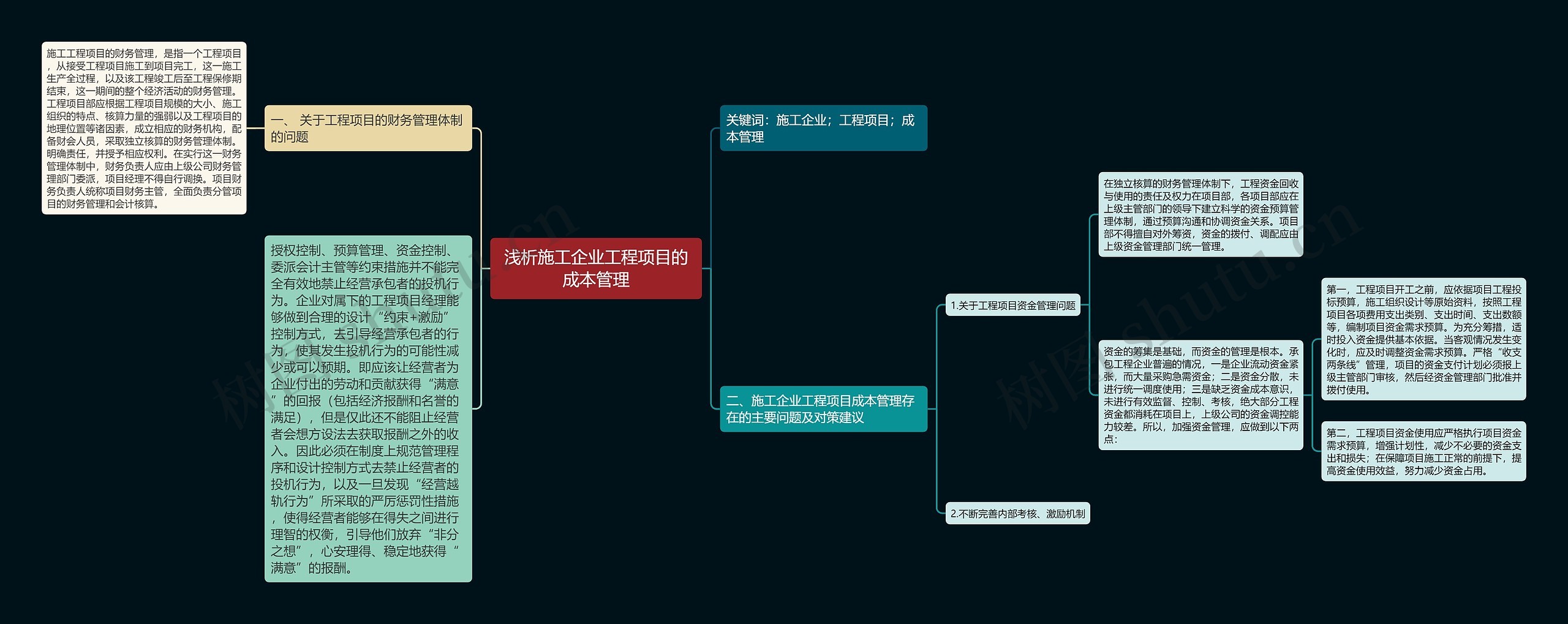 浅析施工企业工程项目的成本管理