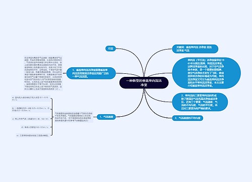 一种新型的垂直单向流洁净室