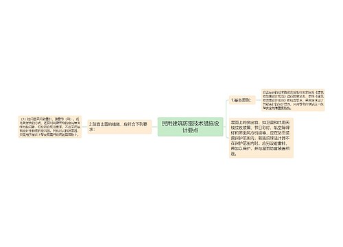 民用建筑防雷技术措施设计要点