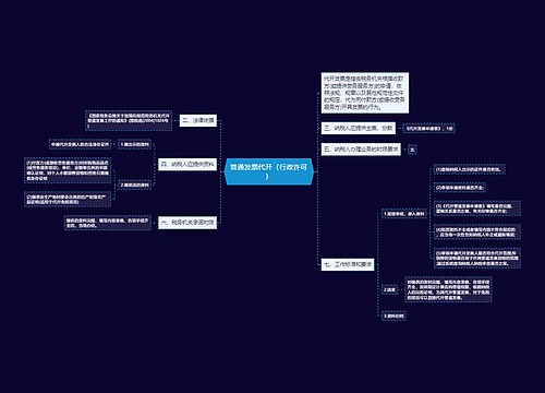 普通发票代开（行政许可）