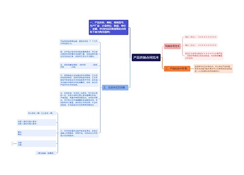 产品供销合同范本